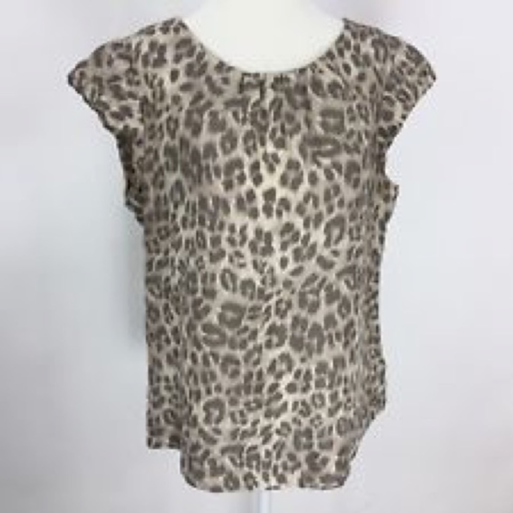 Banana Republic Cheetah Print Blouse